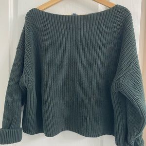 French connection boatneck sweater